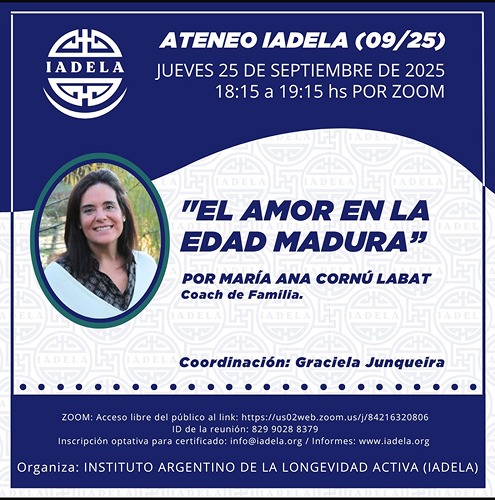 Ateneo _EL AMOR EN LA EDAD MADURA_